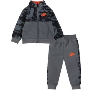 Nike Kids Gray and Black Tracksuit 12 Mths